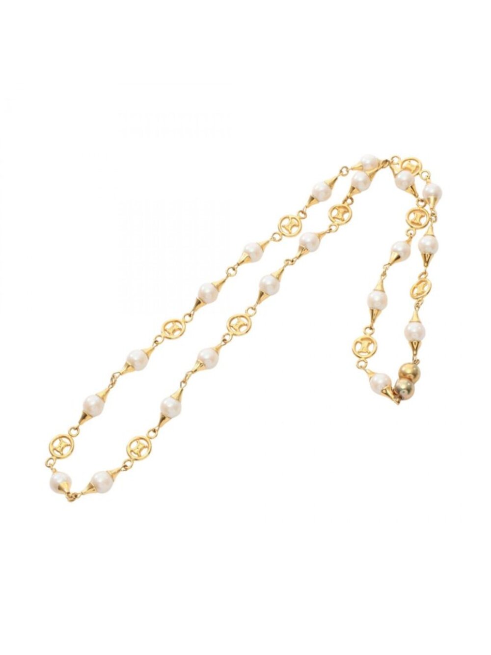 Celine Necklace Triomphe Gold - Picture 2 of 5
